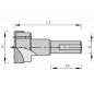 Preview: Stehle HW 2050 Zylinderkopf-Bohrer 25,0x70mm S=10x26mm Rechtslauf